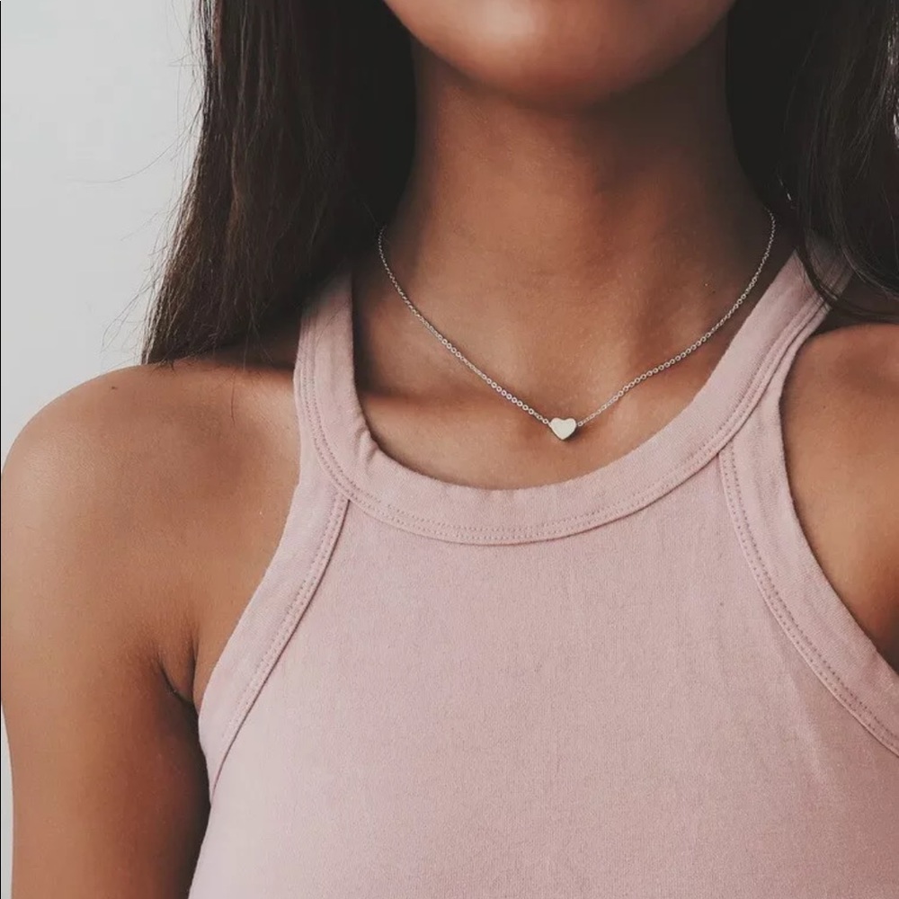 Romantic heart necklace - Picture 4 of 5